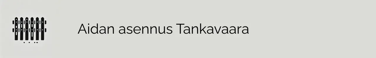 Aidan asennus Tankavaara
